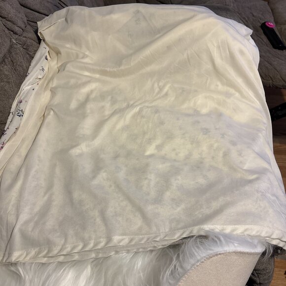 Old Navy Midi Dress Sleeveless Shift Style Plus Sz 2X Floral Cottage Lined - Picture 10 of 10